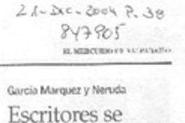 Escritores se llevaron todos los elogios Escritores se llevaron todos los elogios