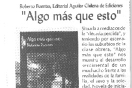 "Algo más que esto" "Algo más que esto"