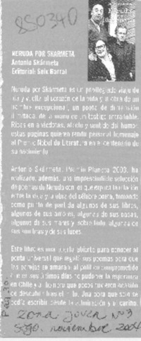 Neruda por Skármeta Neruda por Skármeta