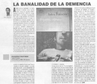 La banalidad de la demencia La banalidad de la demencia