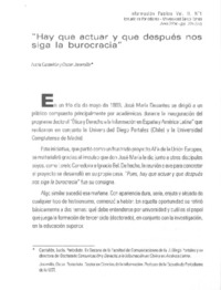 "Ha que actuar y que después nos siga la burocracia" "Ha que actuar y que después nos siga la burocracia"
