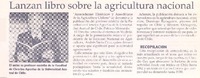 Lanzan libro sobre la agricultura nacional Lanzan libro sobre la agricultura nacional