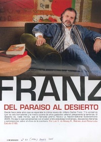 Franz del paraíso al desierto Franz del paraíso al desierto