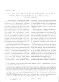 Poetas de la tierra, ciudadanos de la página Poetas de la tierra, ciudadanos de la página