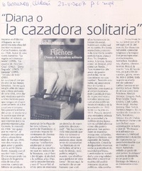 "Diana o la cazadora solitaria" "Diana o la cazadora solitaria"