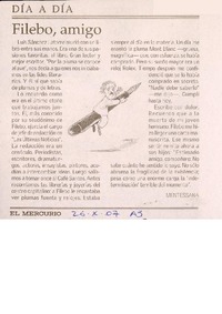 Filebo, amigo Filebo, amigo