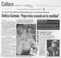 Delfina Guzmán: "Pepe vivía creando en la realidad" Delfina Guzmán: "Pepe vivía creando en la realidad"