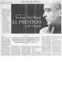 El prestigio y sus riesgos El prestigio y sus riesgos