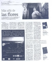 Más alla de las flores Más alla de las flores