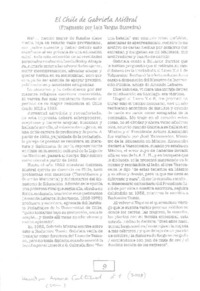 El Chile de Gabriela Mistral El Chile de Gabriela Mistral