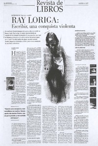 Escribir, una conquista violenta (entrevista) Escribir, una conquista violenta (entrevista)