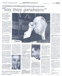 "Soy muy garabatero" "Soy muy garabatero"
