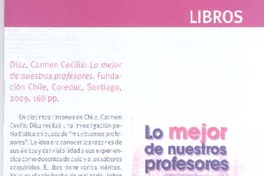 Lo mejor de nuestros profesores Lo mejor de nuestros profesores