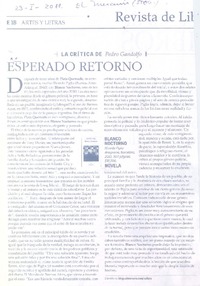 Esperado retorno Esperado retorno