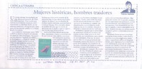 Mujeres histéricas, hombres tridores Mujeres histéricas, hombres tridores