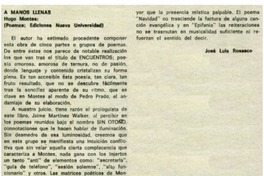 A manos llenas A manos llenas