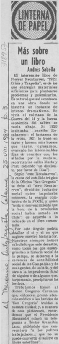 11 ingenieros despedidos escriben al gral. Prats son de Ferrocarriles.