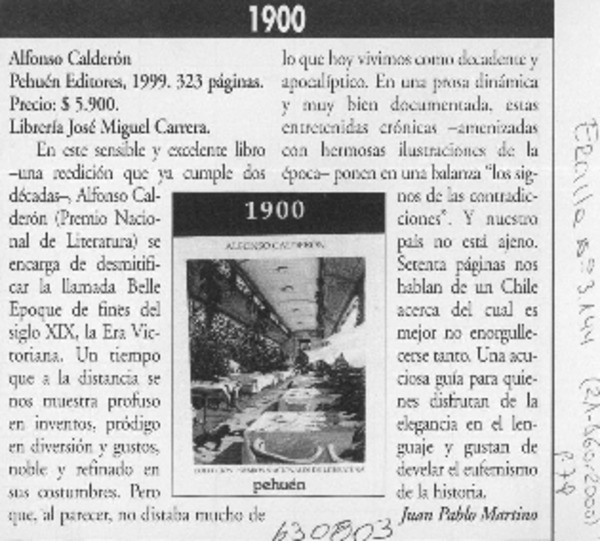 1900  [artículo] Juan Pablo Martino