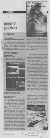 Acepta las piedras