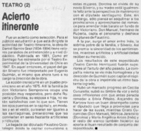 Acierto itinerante