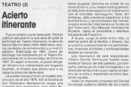 Acierto itinerante