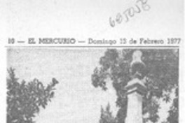 Acto en memoria de Camilo Henríquez.