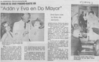 Adán y Eva en Do Mayor".