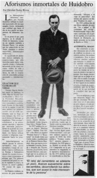 Aforismos inmortales de Huidobro