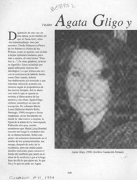 Agata Gligo y María Luisa Bombal