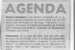 Agenda  [artículo].