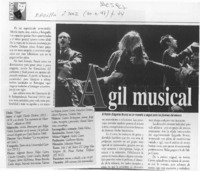 Agil musical  [artículo].