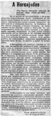 A horcajadas