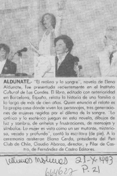 Aldunate.