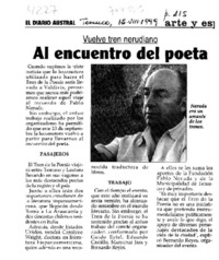 AL encuentro del poeta