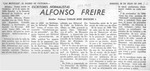 Alfonso Freire  [artículo] Carlos René Ibacache I.