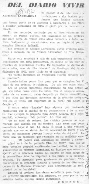 Alfonso Larrahona.