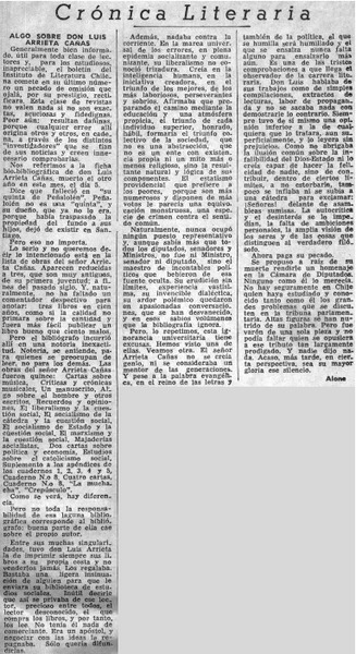 Algo sobre don Luis Arrieta Cañas