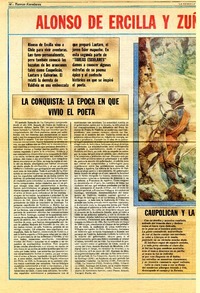 Alonso de Ercilla y Zuñiga y "La Araucana" (II).  [artículo]