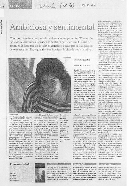 Ambiciosa y sentimental