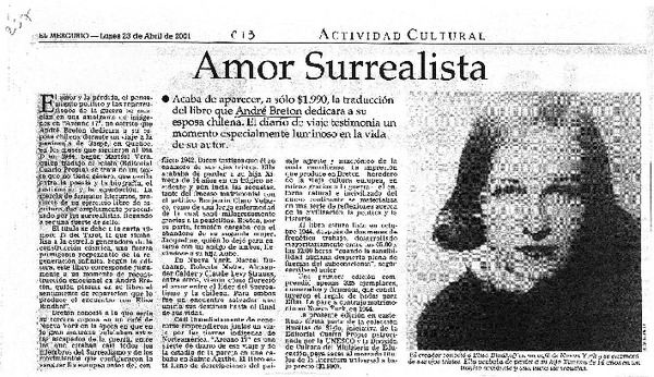 Amor surrealista.
