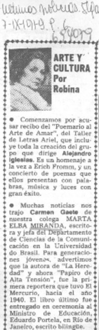 Arte y cultura