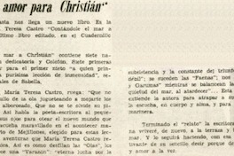 Aventuras y amor para Christian"
