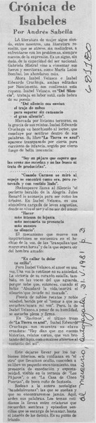Crónicas de Isabeles