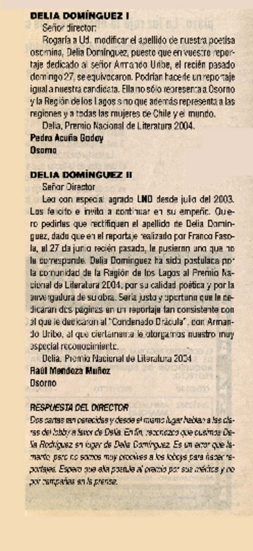 Delia Domínguez I.  [artículo]