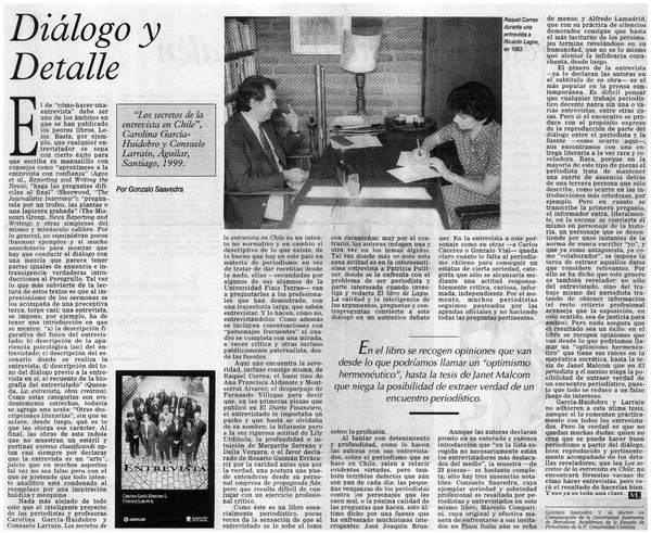 Diálogo y detalle