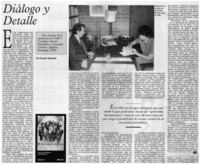 Diálogo y detalle
