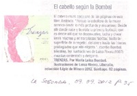 El cabello según la Bombal  [artículo] Juan Carlos Ramírez F.