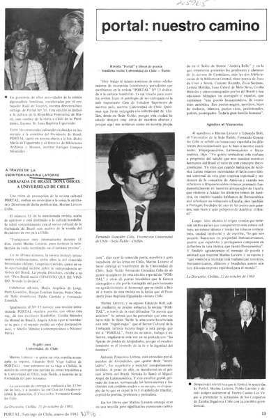 Embajada de Brasil dona obras a Universidad de Chile.