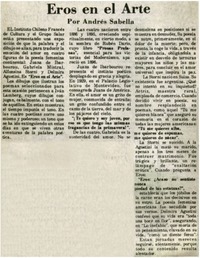 Eros en el arte