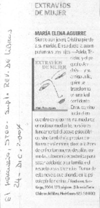 Extravíos de mujer